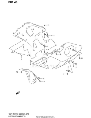 Installation Parts Schematic