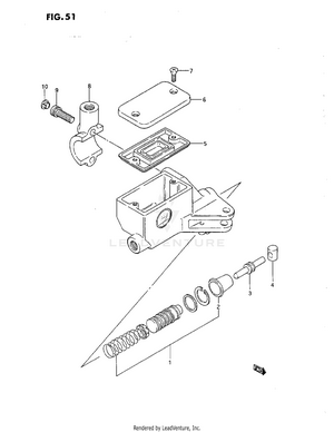 Clutch Master Cylinder Schematic