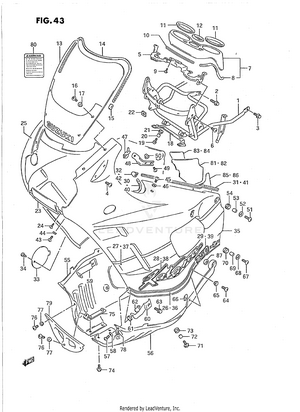 Cowling (model K) Schematic