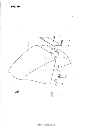 Front Fender Schematic