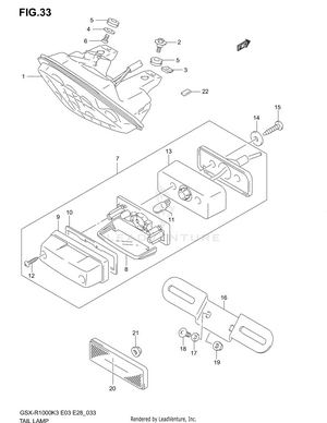 Tail Lamp Schematic