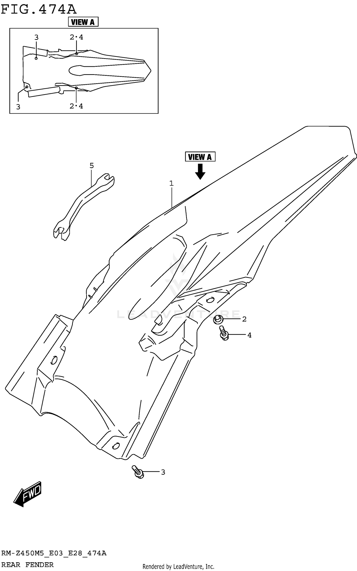 REAR FENDER
