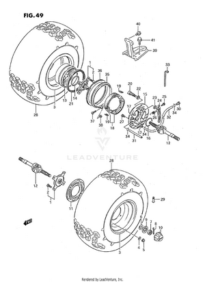 Rear Wheel Schematic