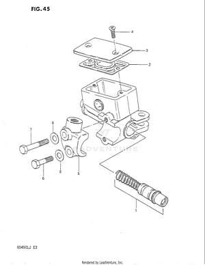 Master Cylinder Schematic