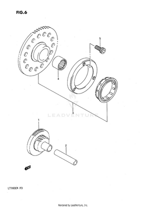 Starter Clutch Schematic