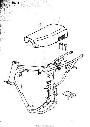 Frame - Seat (rm50c) Schematic