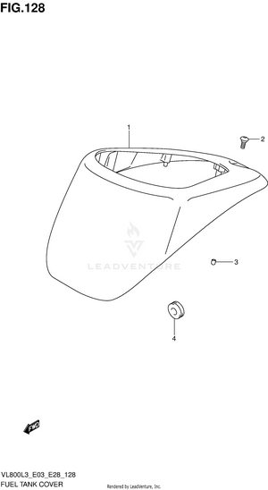 Fuel Tank Cover Schematic