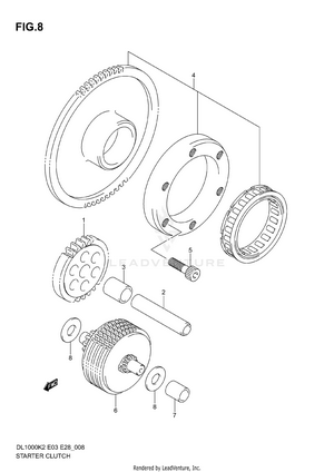 Starter Clutch Schematic