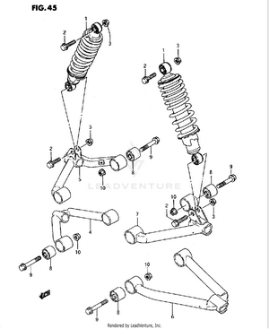 Front Suspension Arm Schematic