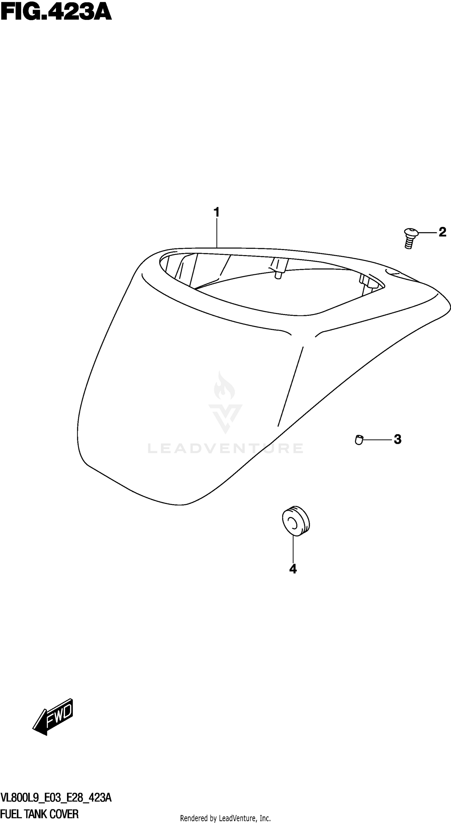 FUEL TANK COVER