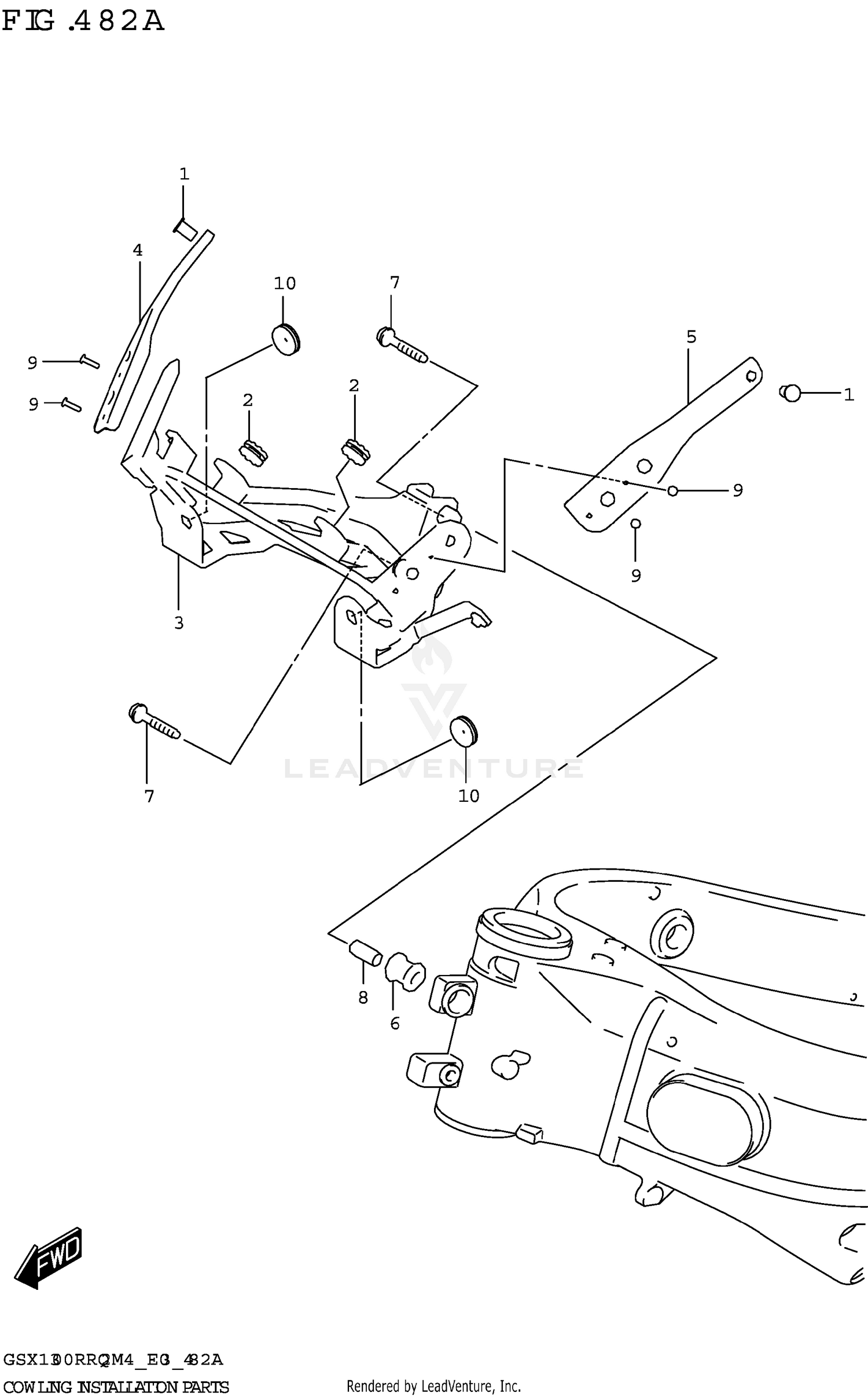 COWLING INSTALLATION PARTS