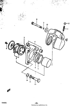 Calipers (gs400c) Schematic