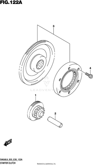 Starter Clutch Schematic