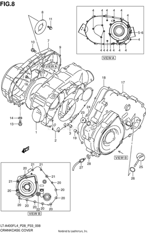 Crankcase Cover Schematic