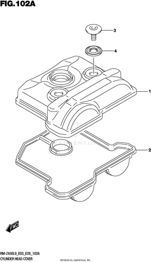 Cylinder Head Cover Schematic