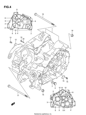 Crankcase Schematic