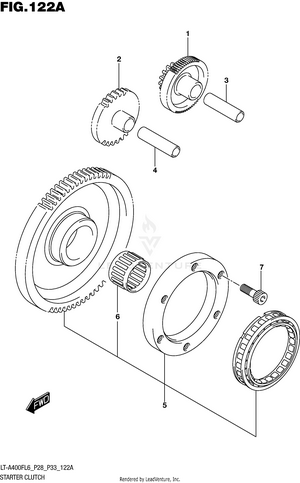 Starter Clutch Schematic