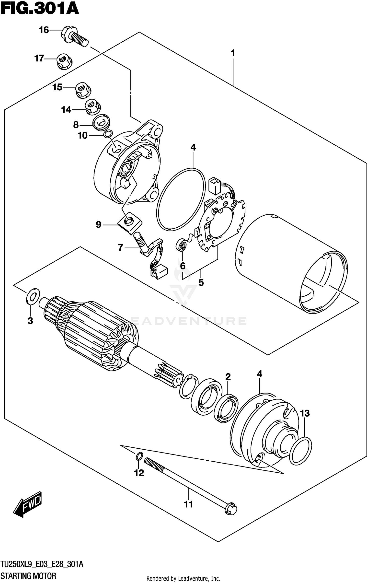 STARTING MOTOR