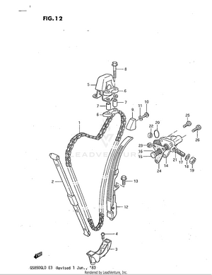 Cam Chain Schematic