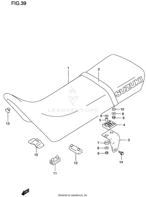 Seat (model T/v/w) Schematic