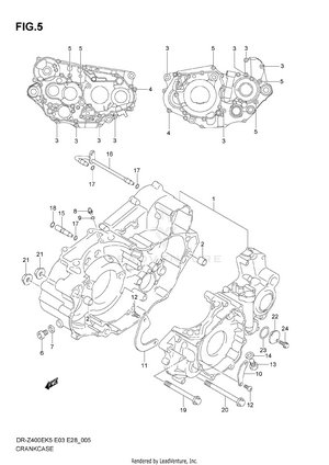 Crankcase Schematic