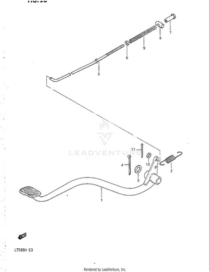 Rear Brake Schematic