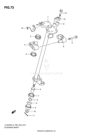 Steering Shaft Schematic