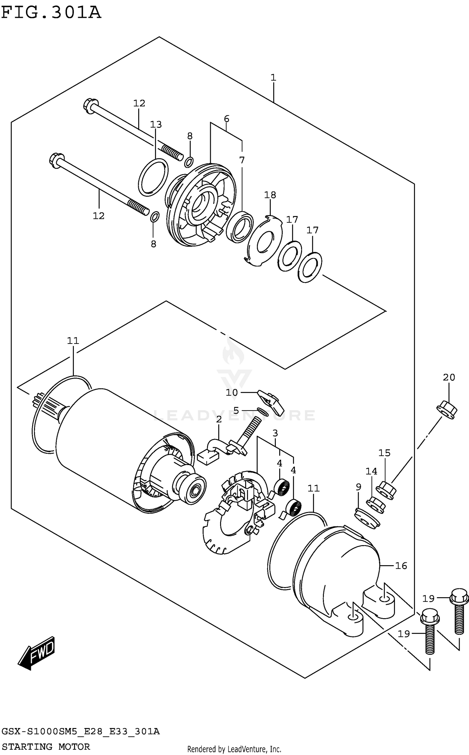 STARTING MOTOR