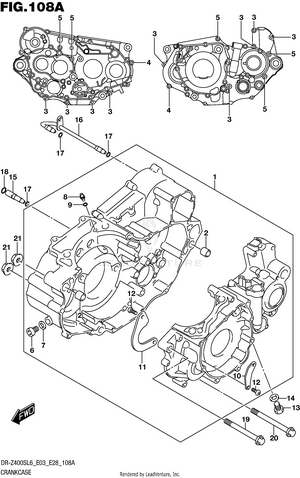 Crankcase Schematic