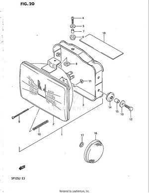 Headlamp Schematic