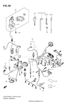 Wiring Harness (e33) Schematic