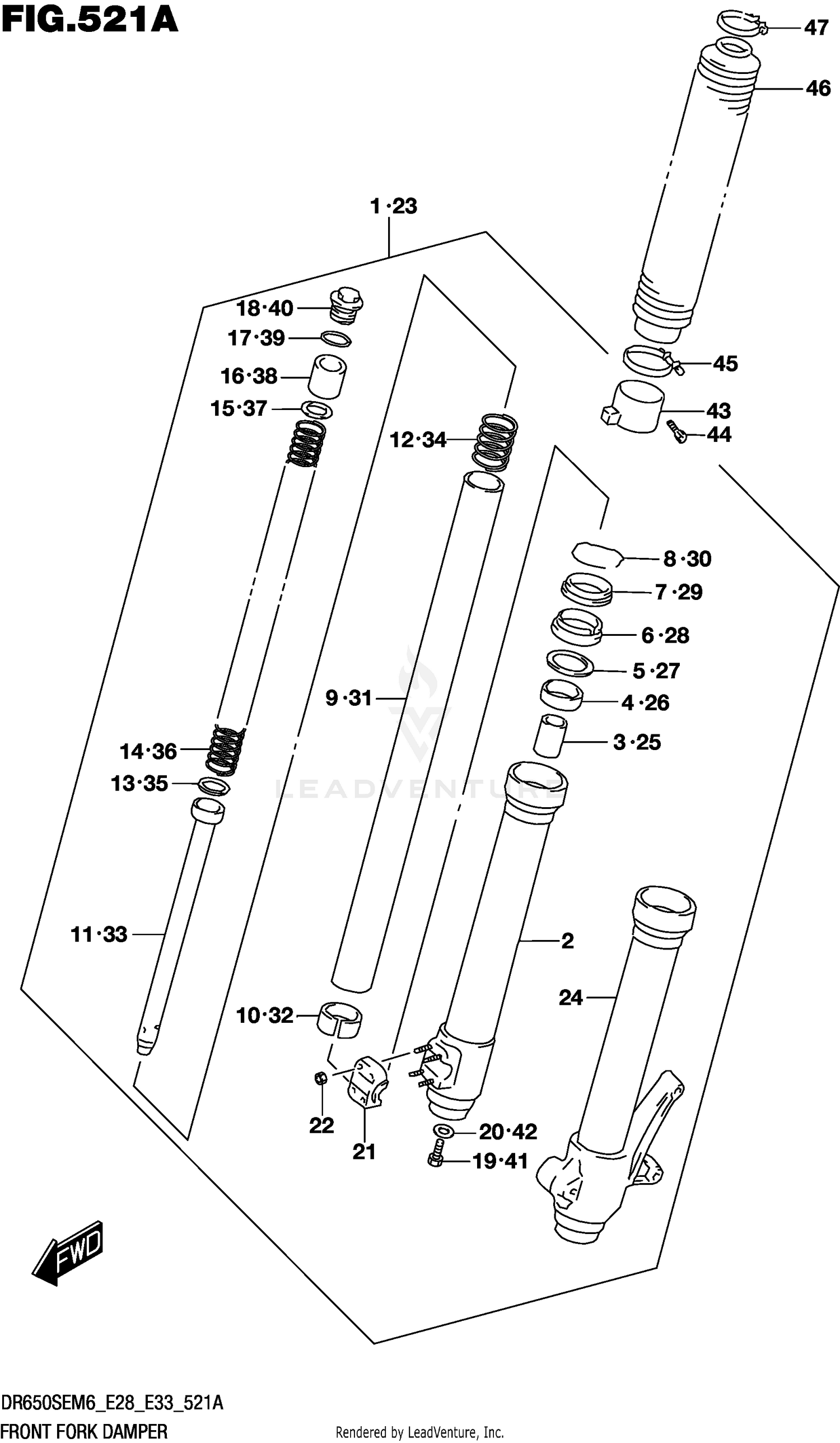 FRONT FORK DAMPER