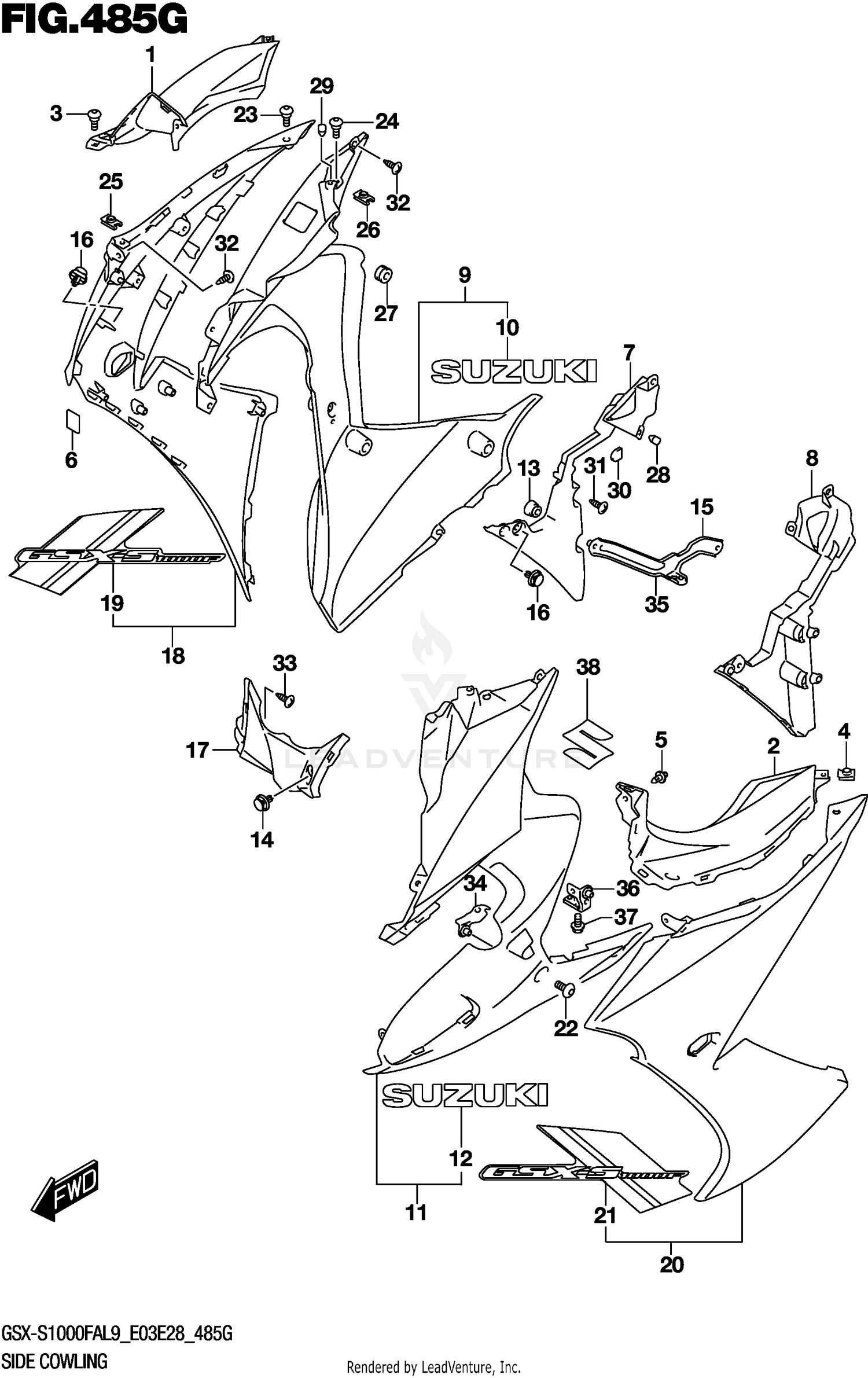 Assembly diagram