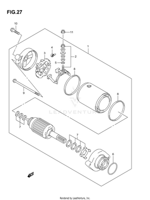 Starting Motor Schematic