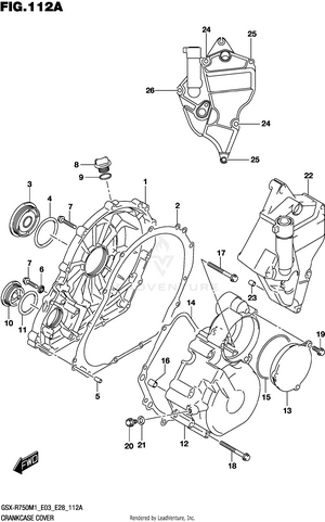 Crankcase Cover Schematic