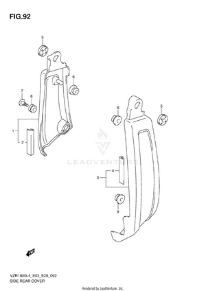 Side Rear Cover Schematic