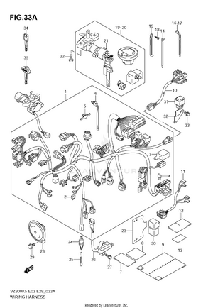 Wiring Harness (model K9) Schematic
