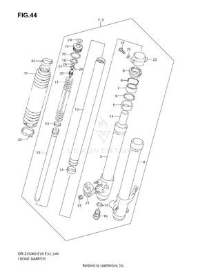 Front Damper Schematic
