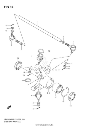 Steering Knuckle Schematic