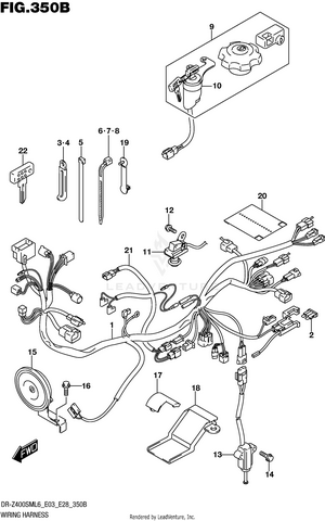 Wiring Harness (dr-z400sml6 E28) Schematic