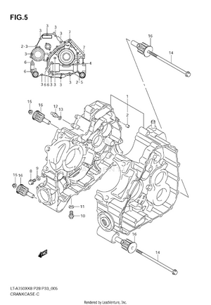 Crankcase Schematic