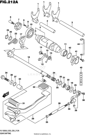 Gear Shifting Schematic