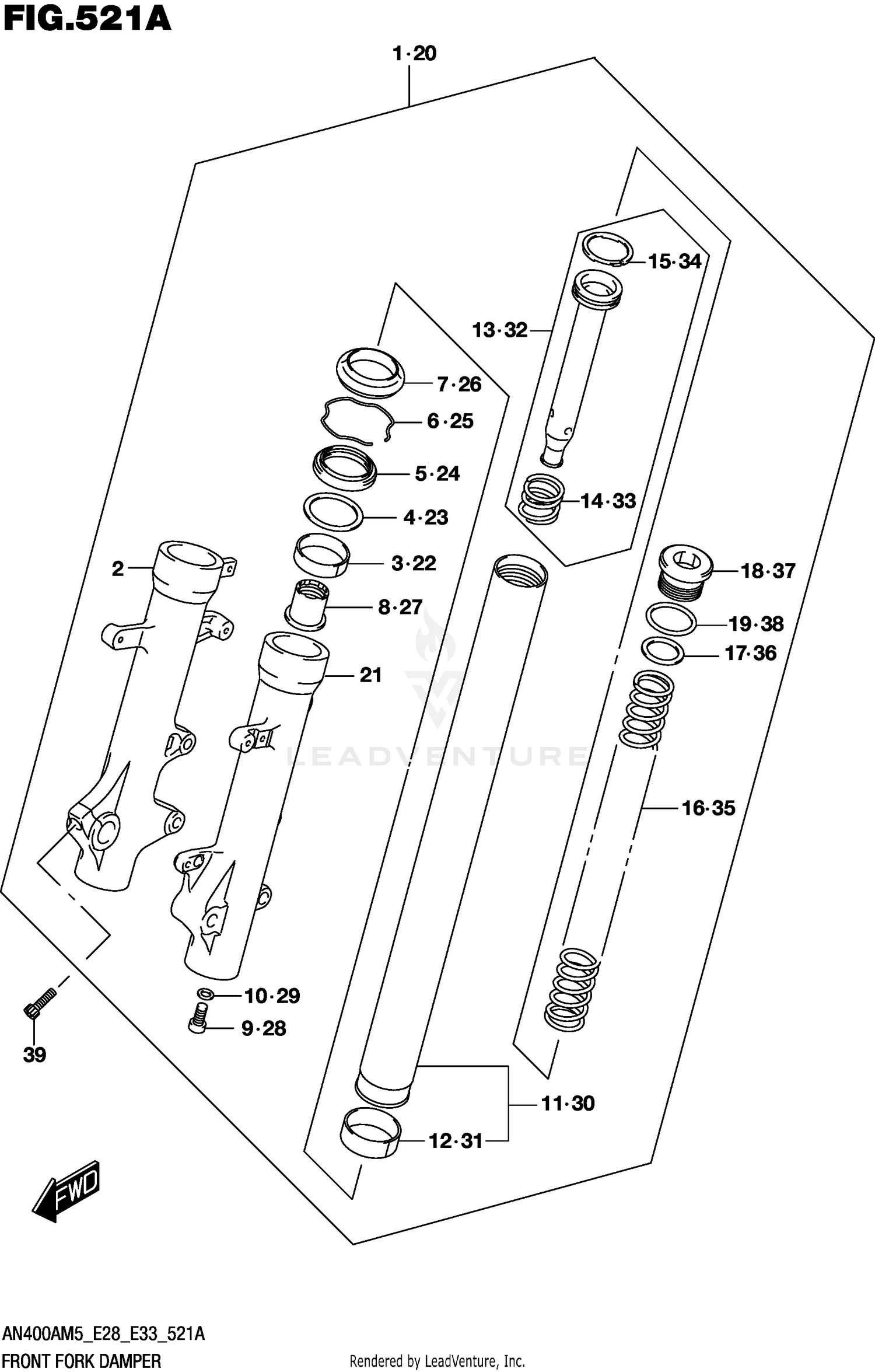 FRONT FORK DAMPER
