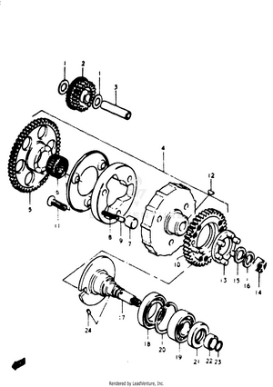 Starter Clutch Schematic