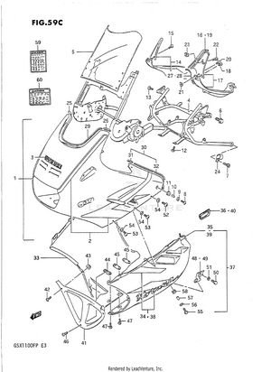 Cowling (model M) Schematic
