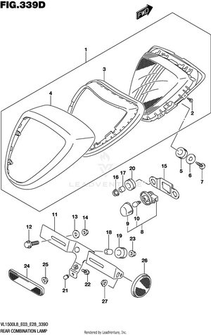 Rear Combination Lamp (vl1500btl8 E28) Schematic