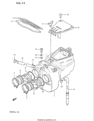 Air Cleaner Schematic