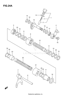Gear Shifting (2)(model K4/k5/k6/k7) Schematic