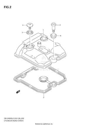 Cylinder Head Cover Schematic
