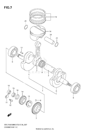 Crankshaft Schematic